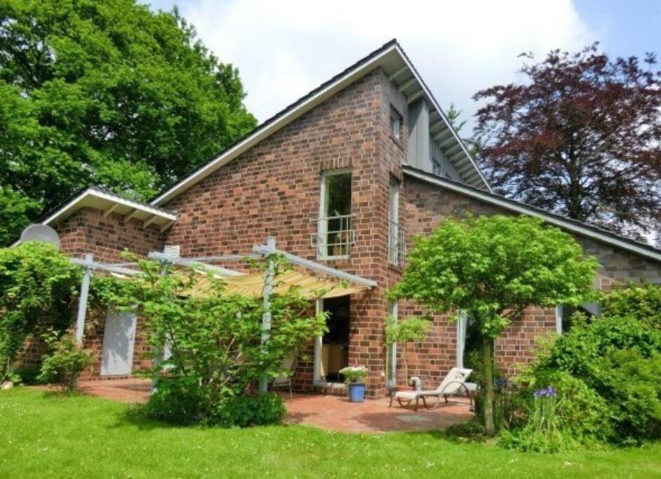 Unser Traumhaus Mit Wunderschoenem Garten Άουριχ Εξωτερικό φωτογραφία